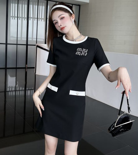 designer,replica,clothing,fake,1:1,lv,luxury,high quality 23/Miu Miu Women’s Dress