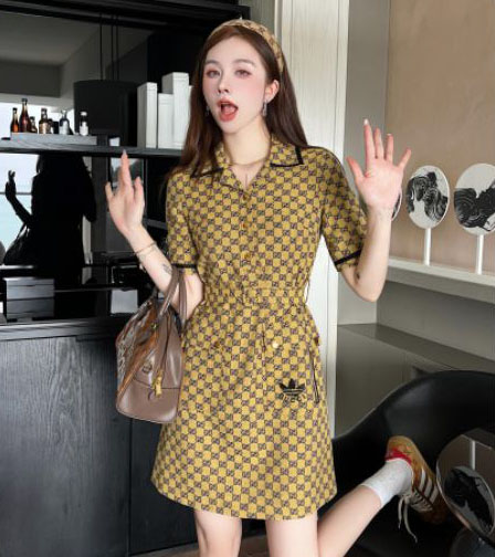designer,replica,clothing,fake,1:1,lv,luxury,high quality 23/Gucci Gucci Women’s Dress