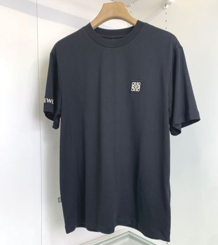 designer,replica,clothing,fake,1:1,lv,luxury,high quality 23/Luo Yiwei Loewe men’s new short-sleeved round neck T-shirt