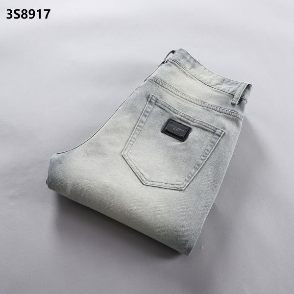 designer,replica,clothing,fake,1:1,lv,luxury,high quality 23/D&G men’s new luxury denim pants