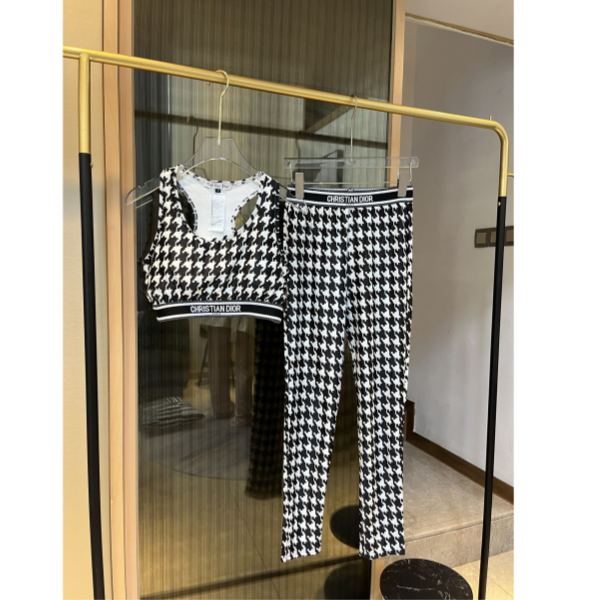 designer,replica,clothing,fake,1:1,lv,luxury,high quality 23/Dior women’s fashion casual sports suit