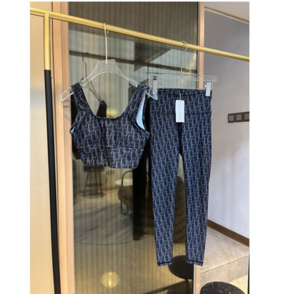 designer,replica,clothing,fake,1:1,lv,luxury,high quality 23/Dior women’s fashion casual sports suit