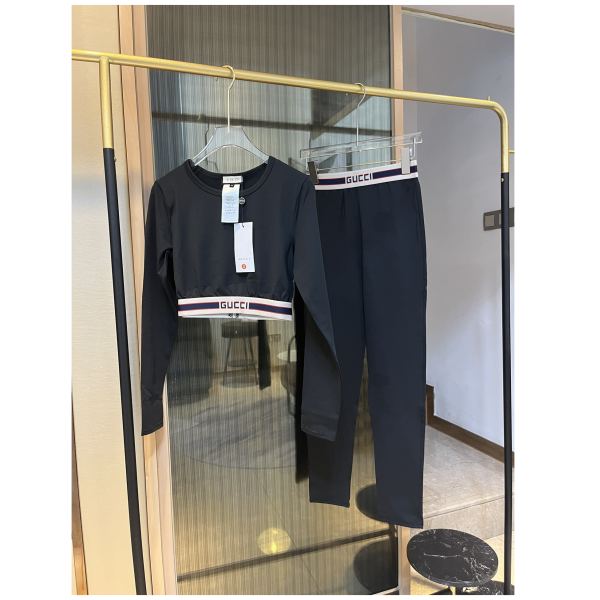 designer,replica,clothing,fake,1:1,lv,luxury,high quality 23/Gucci women’s fashion casual sports suit