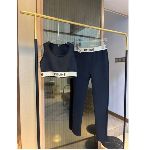 designer,replica,clothing,fake,1:1,lv,luxury,high quality 23/Celine women’s fashion casual sports suit