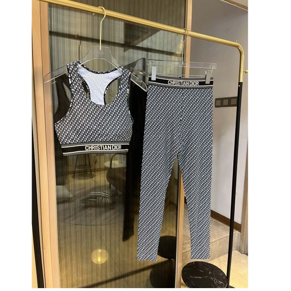 designer,replica,clothing,fake,1:1,lv,luxury,high quality 23/Dior women’s fashion casual sports suit