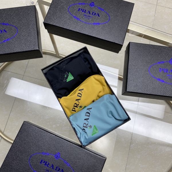 designer,replica,clothing,fake,1:1,lv,luxury,high quality 23/Prada luxury men’s underwear（Three pcs）