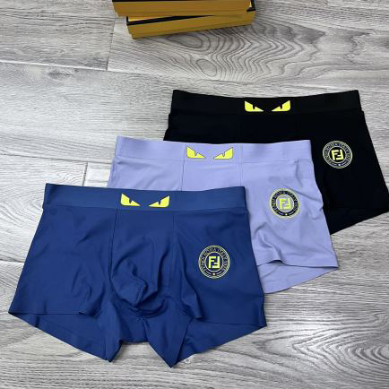 designer,replica,clothing,fake,1:1,lv,luxury,high quality 23/Fendi luxury men’s underwear（Three pcs）