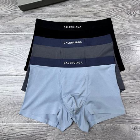 designer,replica,clothing,fake,1:1,lv,luxury,high quality 23/Balenciaga luxury men’s underwear（Three pcs）