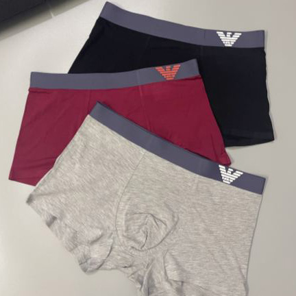 designer,replica,clothing,fake,1:1,lv,luxury,high quality 23/Armani luxury men’s underwear（Three pcs）