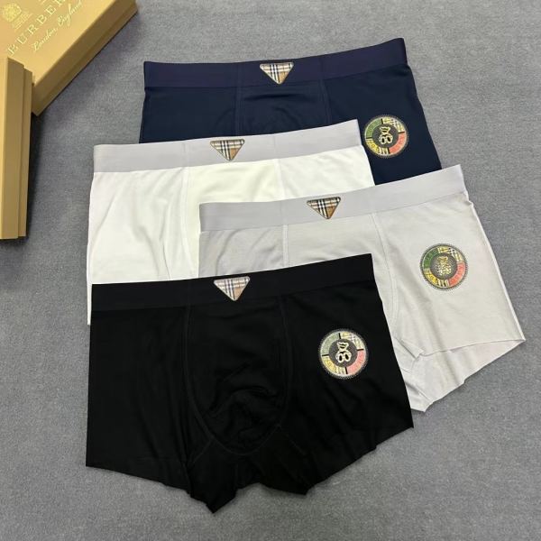 designer,replica,clothing,fake,1:1,lv,luxury,high quality 23/Burberry luxury men’s underwear（Three pcs）