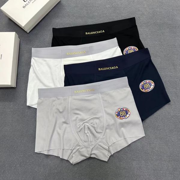 designer,replica,clothing,fake,1:1,lv,luxury,high quality 23/Balenciaga luxury men’s underwear（Three pcs）