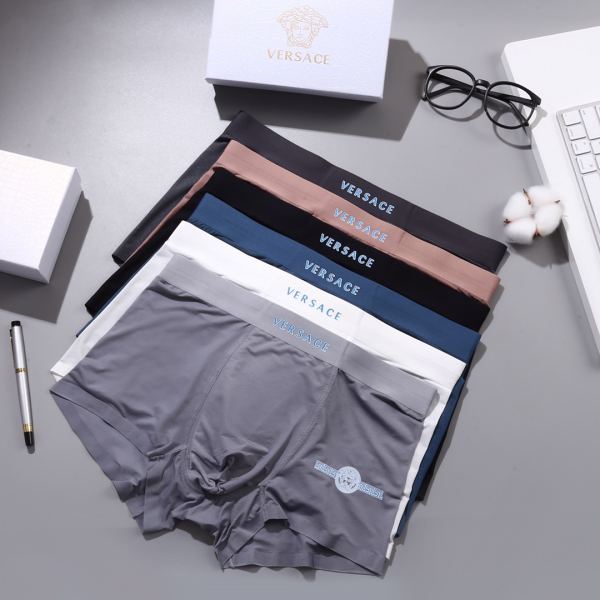 designer,replica,clothing,fake,1:1,lv,luxury,high quality 23/VERSACE luxury men’s underwear（Three pcs）