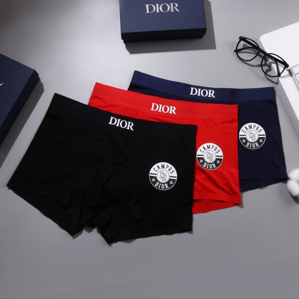 designer,replica,clothing,fake,1:1,lv,luxury,high quality 23/Dior luxury men’s underwear（Three pcs）
