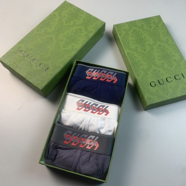 designer,replica,clothing,fake,1:1,lv,luxury,high quality 23/Gucci luxury men’s underwear（Three pcs）
