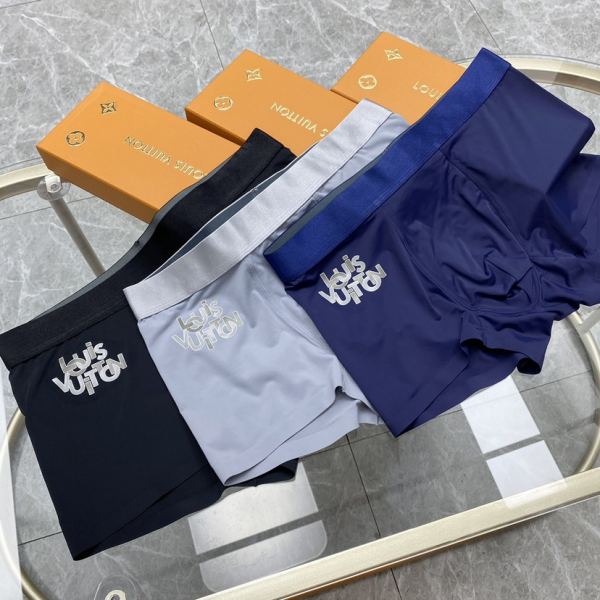 designer,replica,clothing,fake,1:1,lv,luxury,high quality 23/L* luxury men’s underwear（Three pcs）