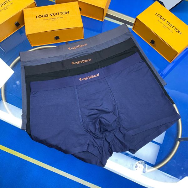 designer,replica,clothing,fake,1:1,lv,luxury,high quality 23/L* luxury men’s underwear（Three pcs）