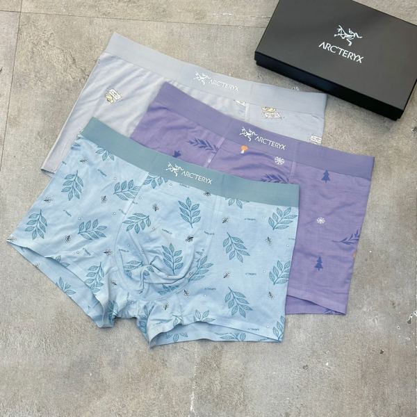 designer,replica,clothing,fake,1:1,lv,luxury,high quality 23/Arcteryx luxury men’s underwear（Three pcs）