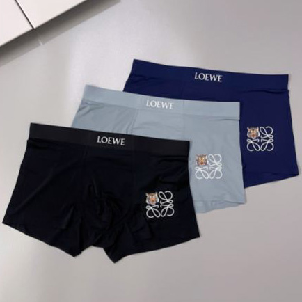 designer,replica,clothing,fake,1:1,lv,luxury,high quality 23/Loewe luxury men’s underwear（Three pcs）
