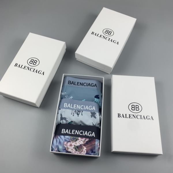 designer,replica,clothing,fake,1:1,lv,luxury,high quality 23/Balenciaga luxury men’s underwear（Three pcs）