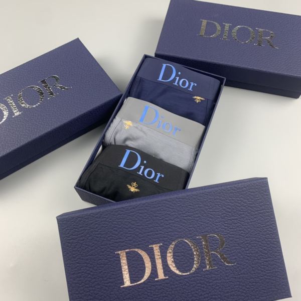 designer,replica,clothing,fake,1:1,lv,luxury,high quality 23/Dior luxury men’s underwear（Three pcs）