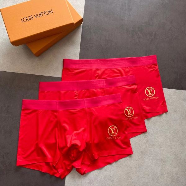 designer,replica,clothing,fake,1:1,lv,luxury,high quality 23/L* luxury men’s underwear（Three pcs）