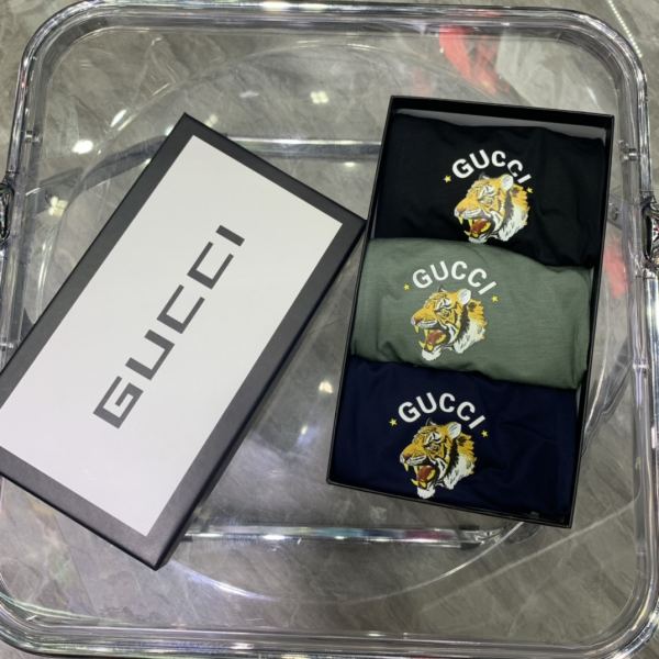 designer,replica,clothing,fake,1:1,lv,luxury,high quality 23/Gucci luxury men’s underwear（Three pcs）