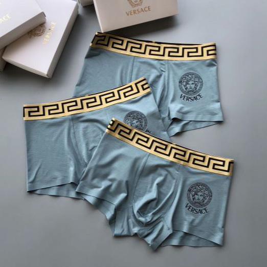 designer,replica,clothing,fake,1:1,lv,luxury,high quality 23/VERSACE luxury men’s underwear（Three pcs）