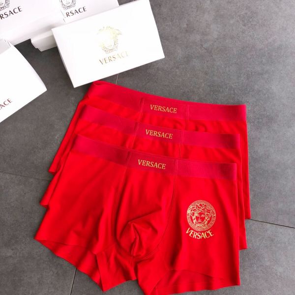 designer,replica,clothing,fake,1:1,lv,luxury,high quality 23/VERSACE luxury men’s underwear（Three pcs）