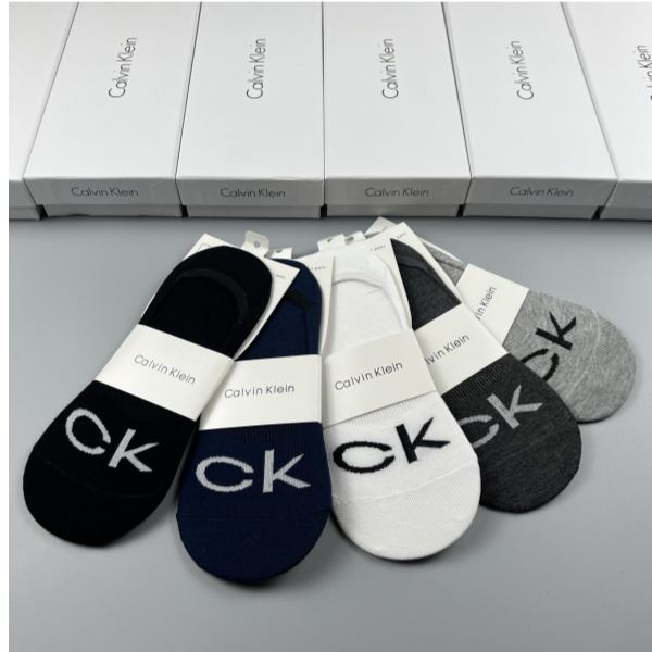 designer,replica,clothing,fake,1:1,lv,luxury,high quality 23/Calvin Klein counter latest fashion socks（5 pairs one box ）