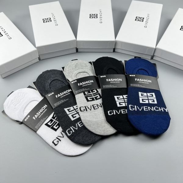 designer,replica,clothing,fake,1:1,lv,luxury,high quality 23/Givenchy’s latest fashion socks（5 pairs one box ） at Givenchy counters