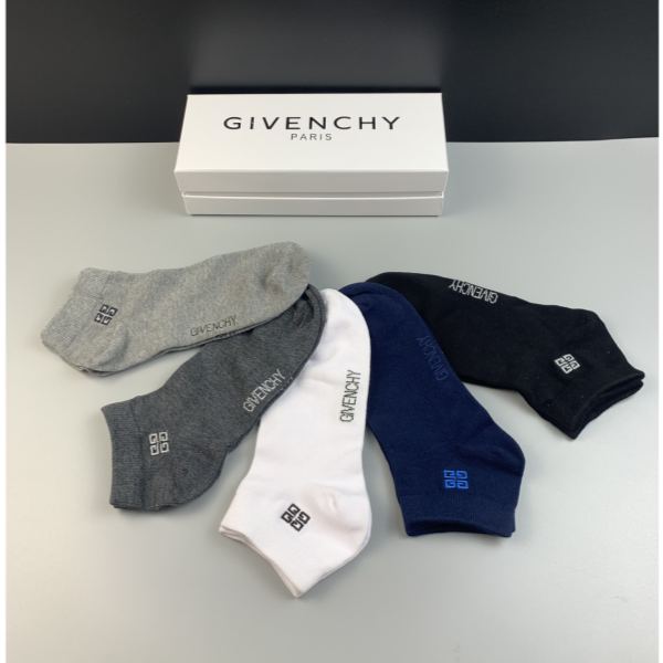 designer,replica,clothing,fake,1:1,lv,luxury,high quality 23/Givenchy’s latest fashion socks（5 pairs one box ） at Givenchy counters