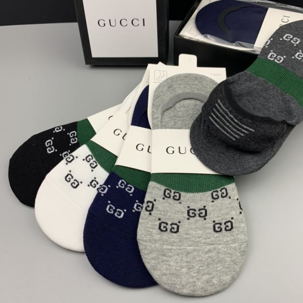 designer,replica,clothing,fake,1:1,lv,luxury,high quality 23/latest fashion socks（5 pairs one box ） from Gucci counters