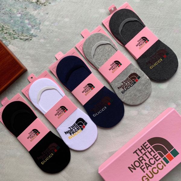 designer,replica,clothing,fake,1:1,lv,luxury,high quality 23/latest fashion socks（5 pairs one box ） from Gucci counters