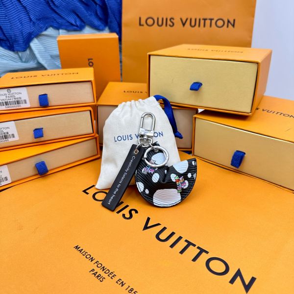 designer,replica,clothing,fake,1:1,lv,luxury,high quality 23/L* Fortune Cookie Bag Hanging Keychain