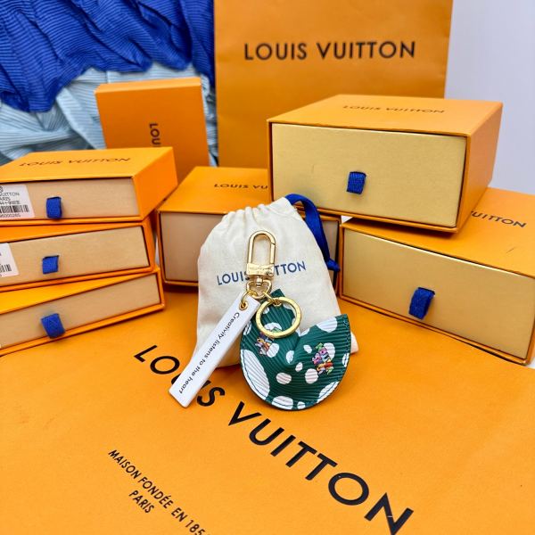 designer,replica,clothing,fake,1:1,lv,luxury,high quality 23/L* Fortune Cookie Bag Hanging Keychain