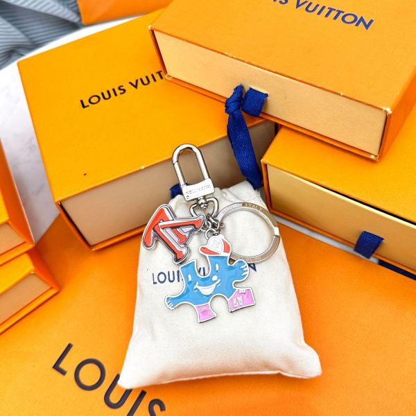 designer,replica,clothing,fake,1:1,lv,luxury,high quality 23/L* Spring 23 New Ornament Keychain
