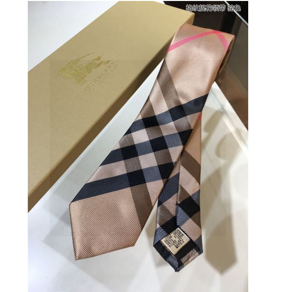 designer,replica,clothing,fake,1:1,lv,luxury,high quality 23/Burberry Men’s Check Jacquard Tie
