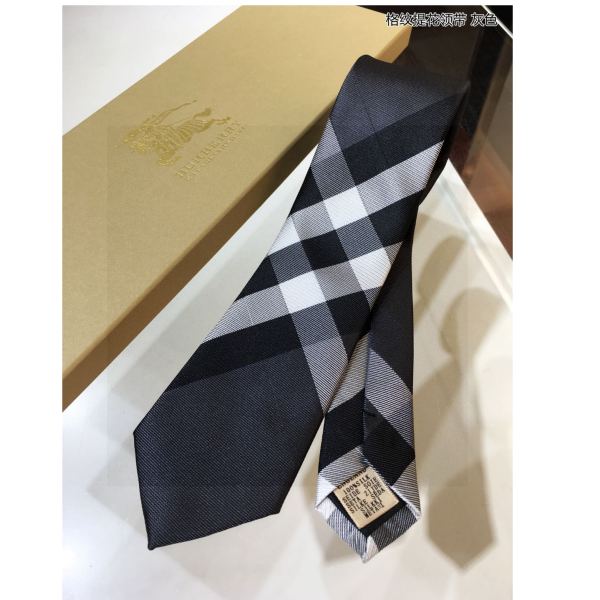 designer,replica,clothing,fake,1:1,lv,luxury,high quality 23/Burberry Men’s Check Jacquard Tie