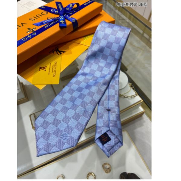designer,replica,clothing,fake,1:1,lv,luxury,high quality 23/L* checkerboard tie