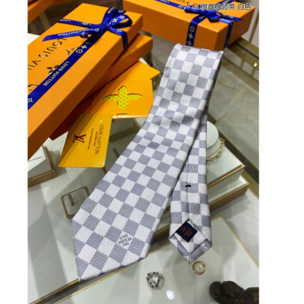 designer,replica,clothing,fake,1:1,lv,luxury,high quality 23/L* checkerboard tie