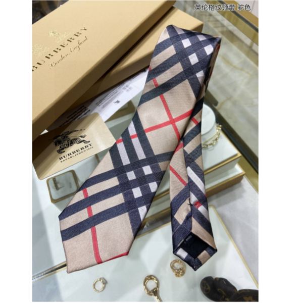 designer,replica,clothing,fake,1:1,lv,luxury,high quality 23/Burberry Men’s Check Tie