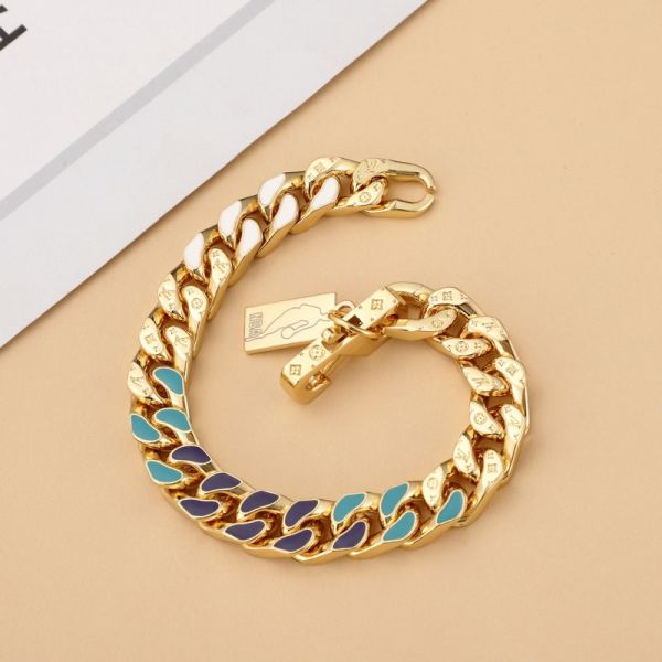 designer,replica,clothing,fake,1:1,lv,luxury,high quality 23/L* Cuban NBA Bracelet