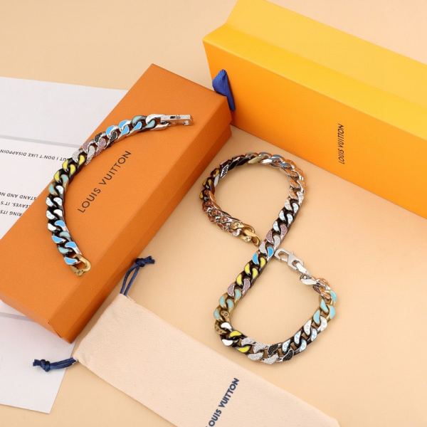 designer,replica,clothing,fake,1:1,lv,luxury,high quality 23/L* Chain Links Bracelet