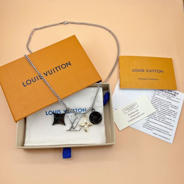 designer,replica,clothing,fake,1:1,lv,luxury,high quality 23/L* M00521 Floral Necklace, 60cm