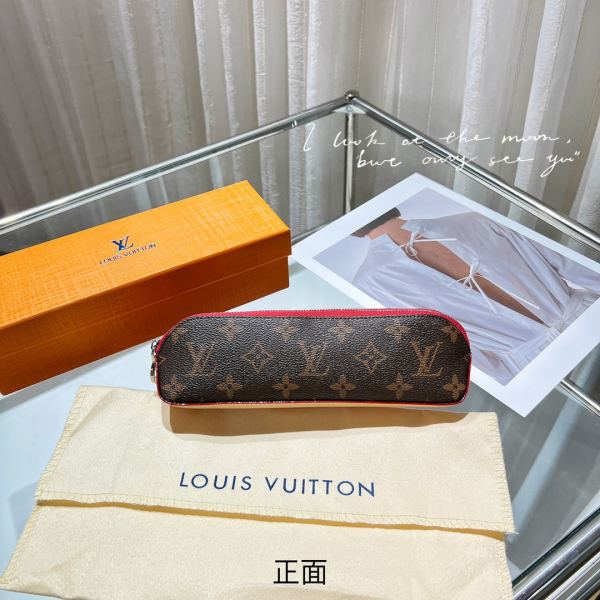 designer,replica,clothing,fake,1:1,lv,luxury,high quality 23/L* ELIZABETH pencil case/22*6*6cm