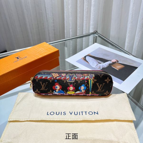 designer,replica,clothing,fake,1:1,lv,luxury,high quality 23/L* ELIZABETH pencil case/22*6*6cm