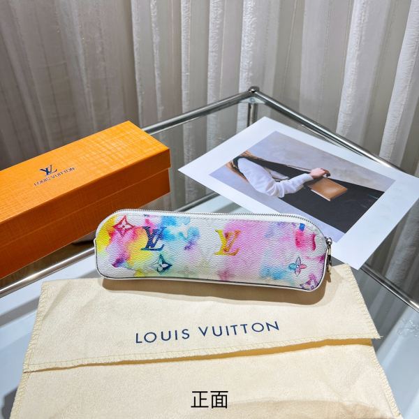 designer,replica,clothing,fake,1:1,lv,luxury,high quality 23/L* ELIZABETH pencil case/22*6*6cm