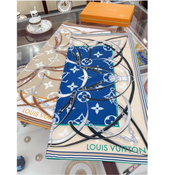 designer,replica,clothing,fake,1:1,lv,luxury,high quality L* scarf/90*90