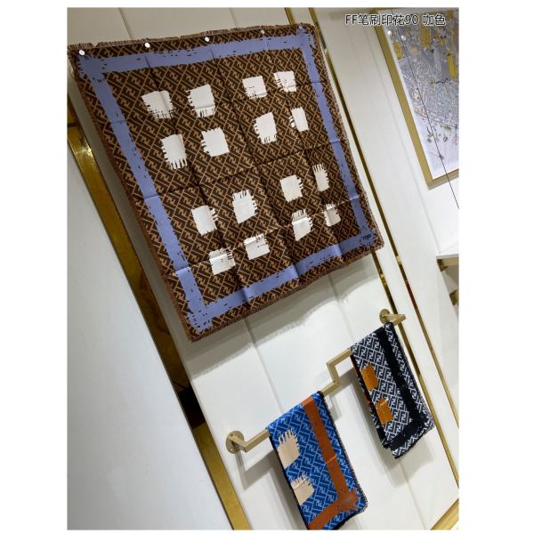 designer,replica,clothing,fake,1:1,lv,luxury,high quality Fendi’s latest counter features silk squares