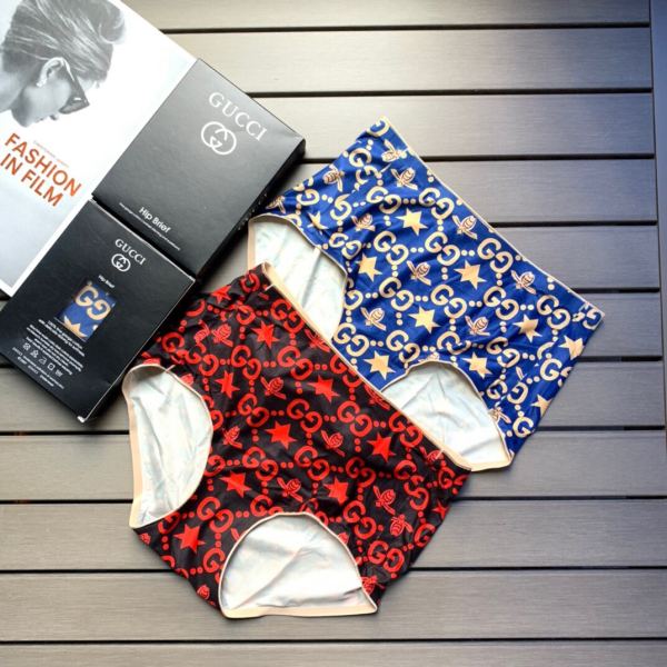 designer,replica,clothing,fake,1:1,lv,luxury,high quality 【2pcs】Gucci hot style brushed women’s seamless mid-waist underwear